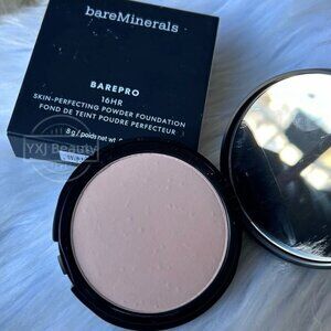 New bareMinerals BAREPRO 16HR Powder Foundation~Fair 10 Cool~Full size 0.28oz/8g